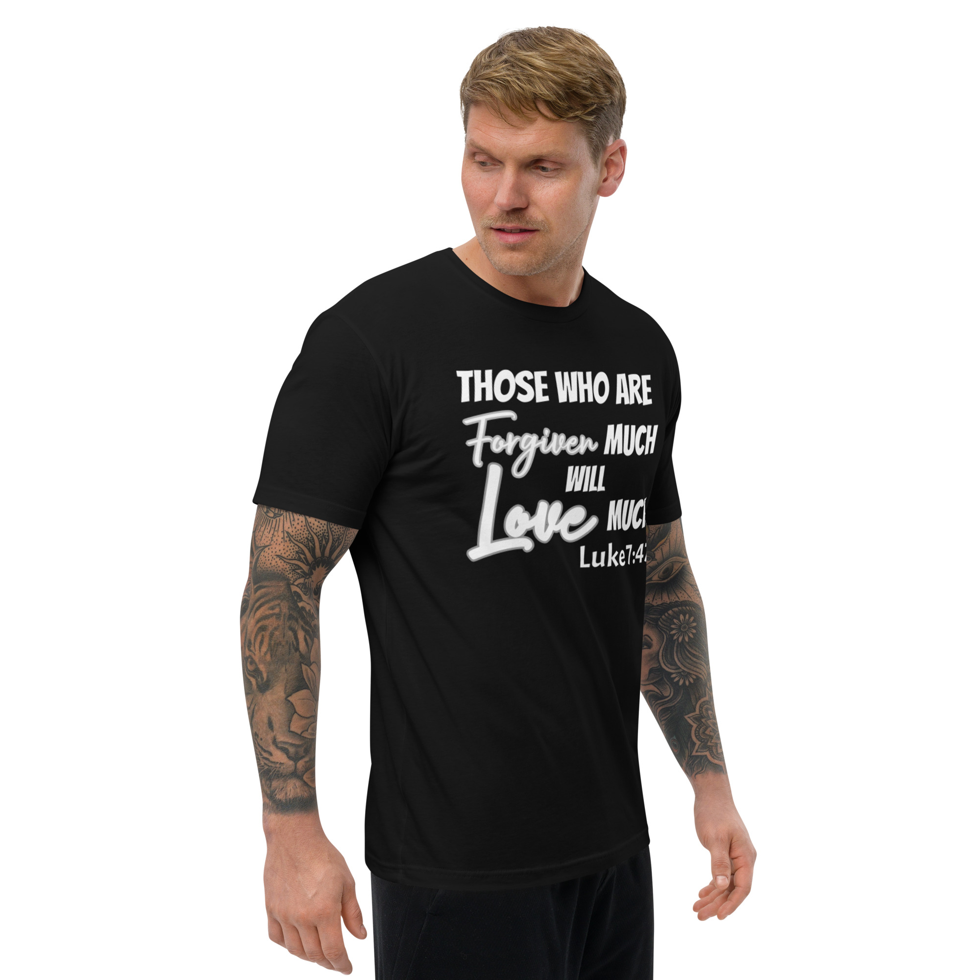 Luke 7:47 T-shirt - Image 4