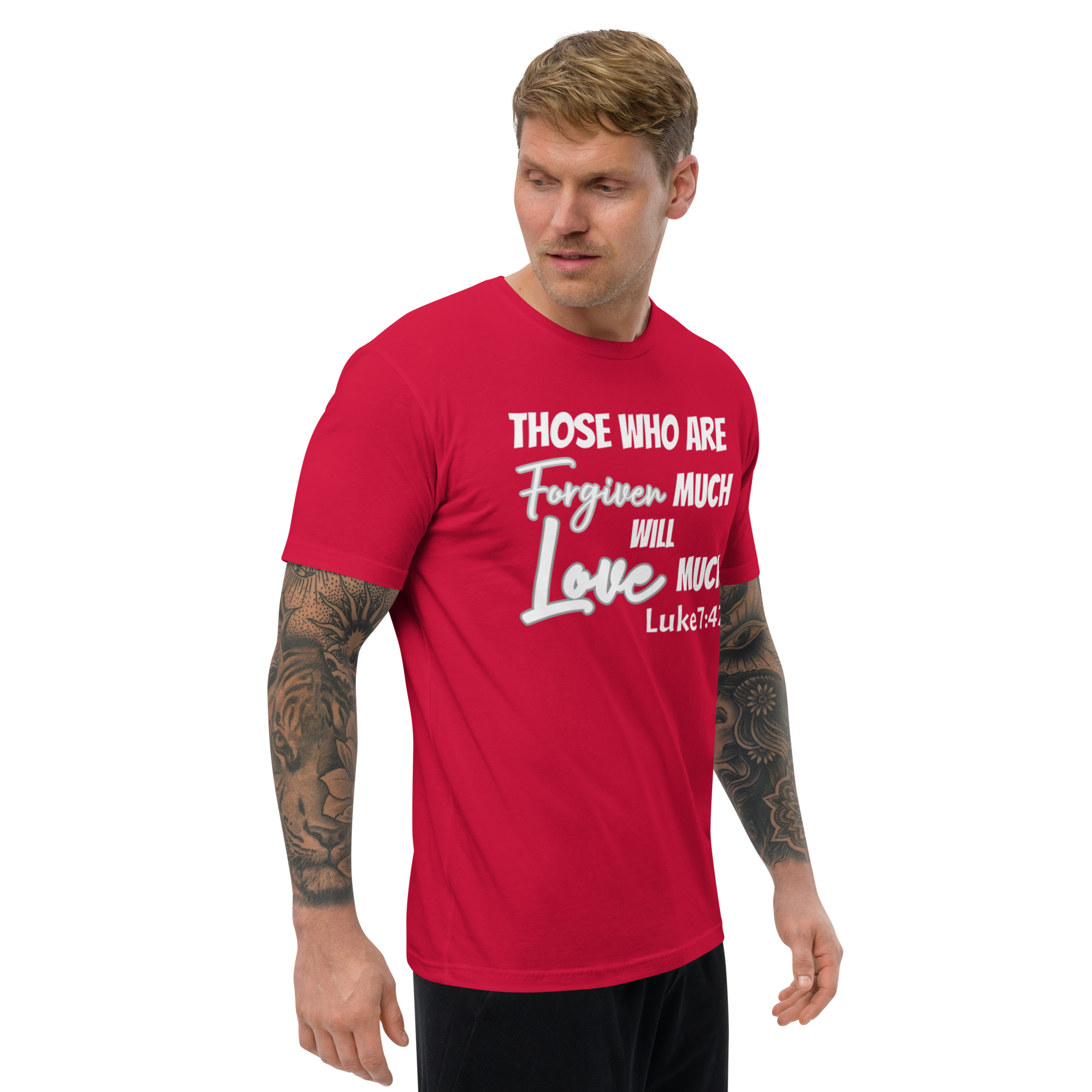 Luke 7:47 T-shirt - Image 6