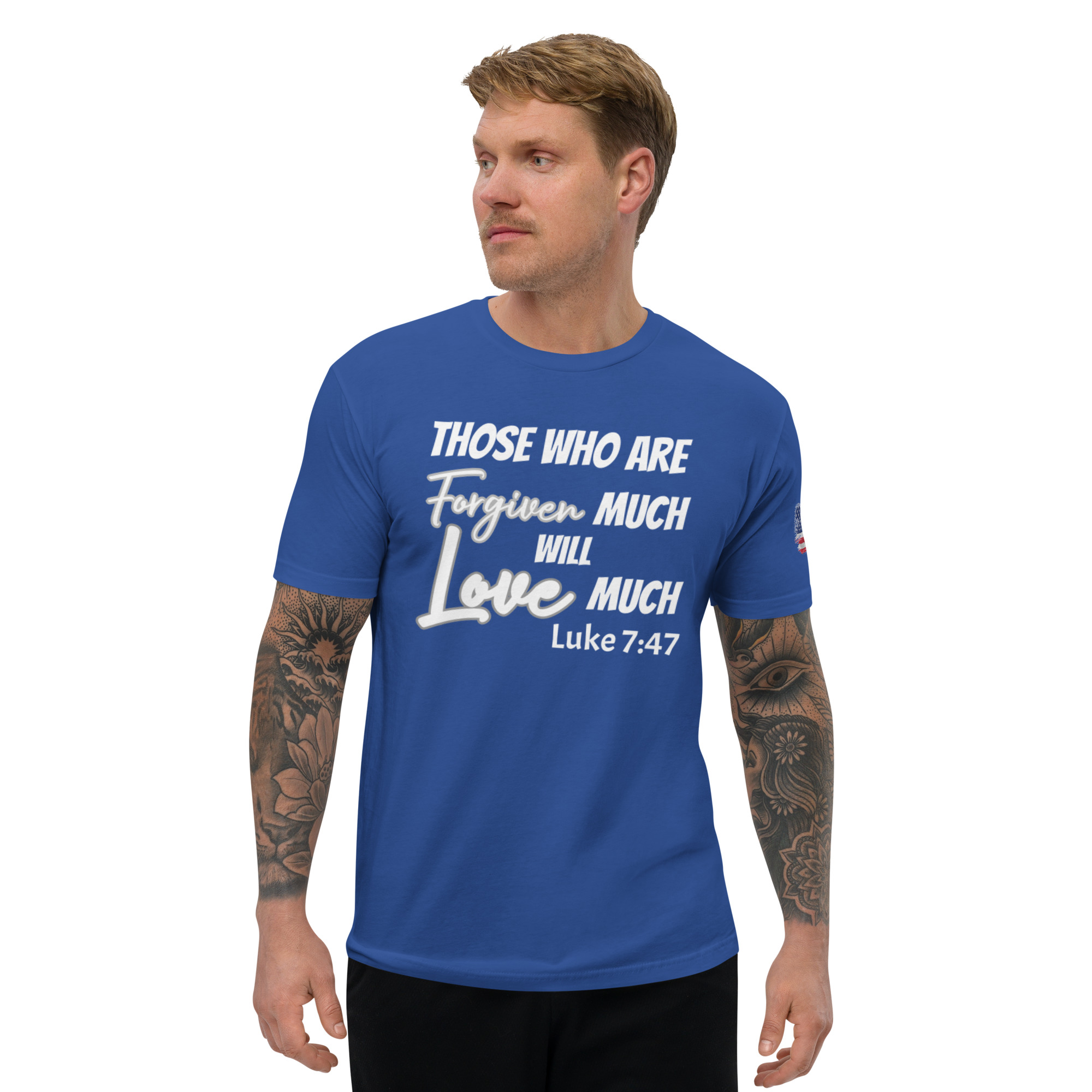 Luke 7:47 T-shirt - Image 7