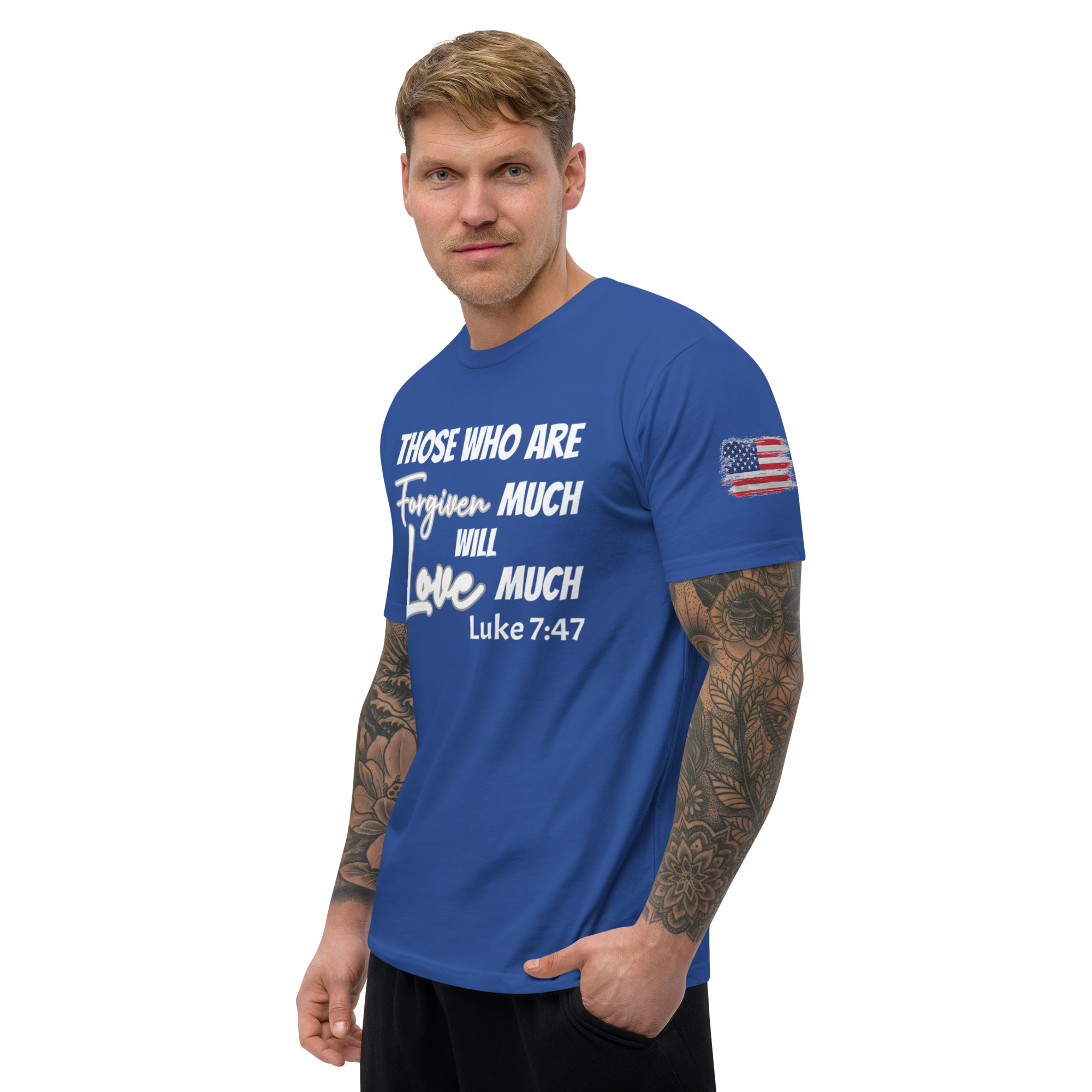 Luke 7:47 T-shirt - Image 8