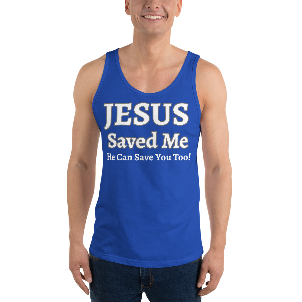 Jesus Saved Me Tank - Image 3