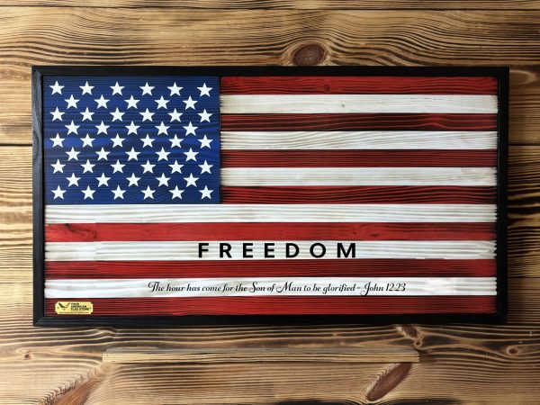 F R E E D O M - Charlie Kirk Tribute Flag